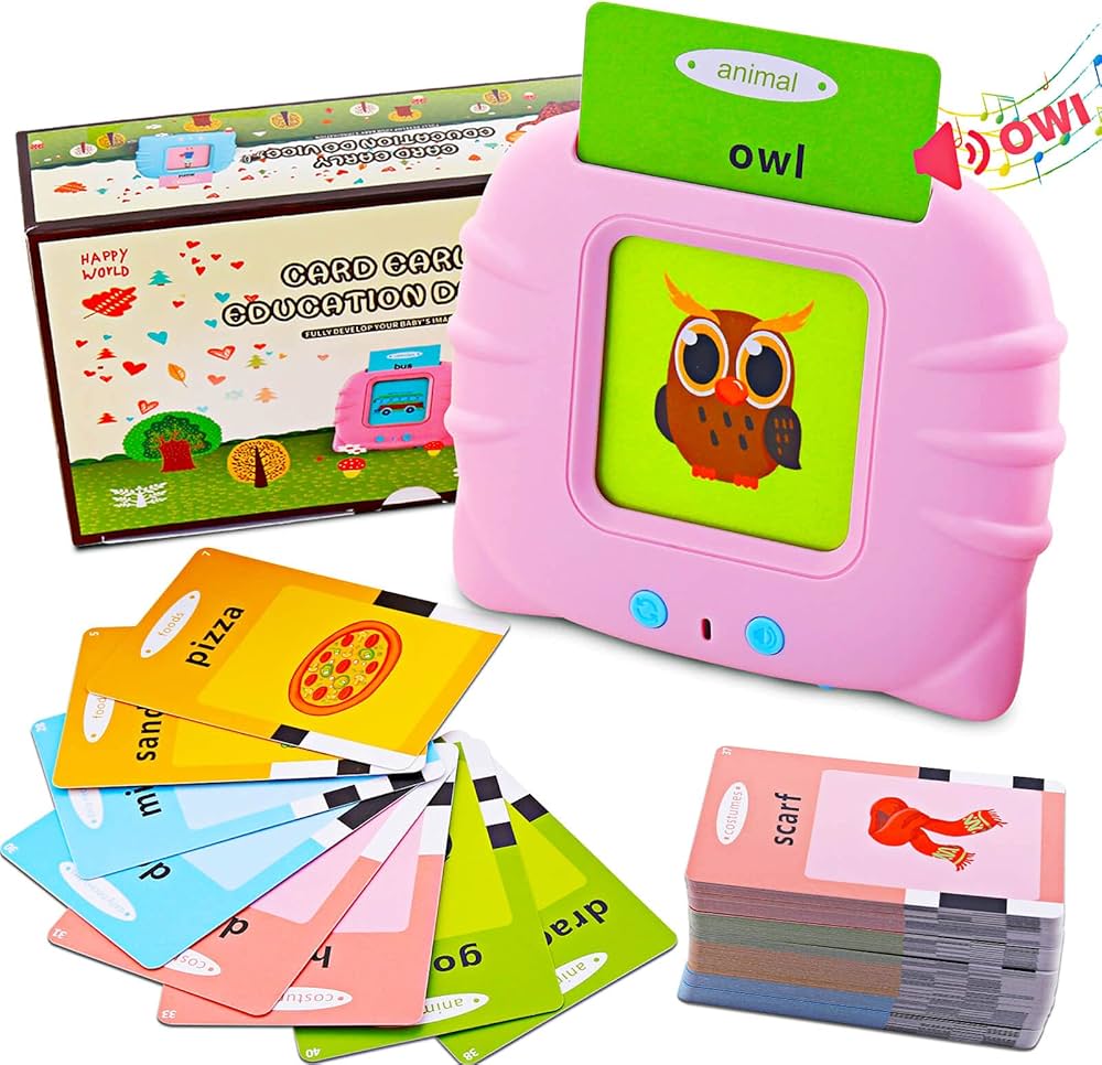 Interactive Talking Flash Cards for Toddlers