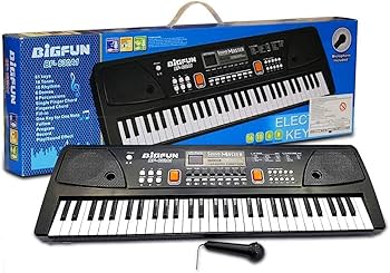 Kids Electronic Keyboard Piano with Music & Learning Features