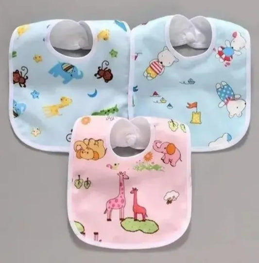 Soft Cotton Baby Bib with Fun and Print