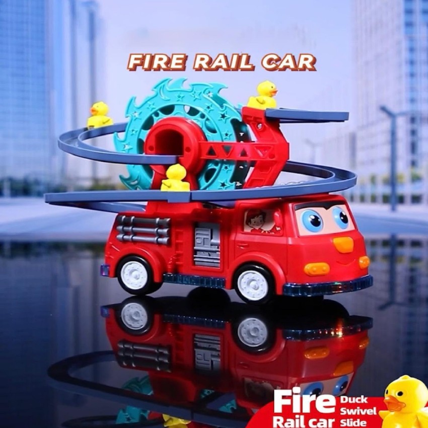 Fire Rail Car Duck Swivel Slide